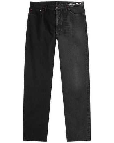 Maison Margiela Half & Half 5 Pocket Jeans - Grey