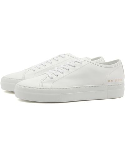 Common Projects By Common Projects Tournament Super Low Trainers - White
