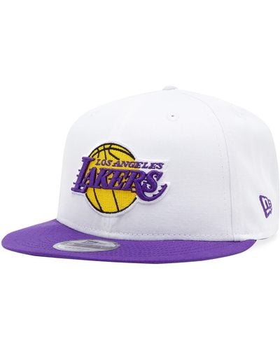 KTZ Los Angeles Lakers 9Fifty Adjustable Cap - Purple