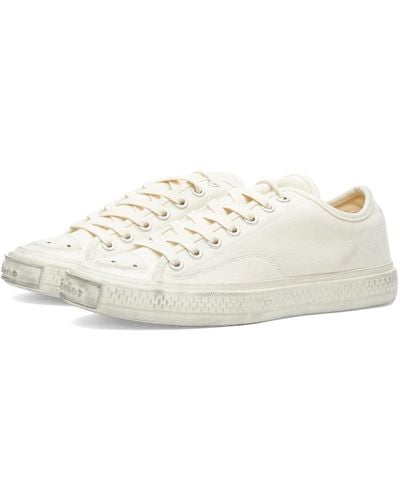 Acne Studios Ballow Soft Tumbled Tag Trainers - White