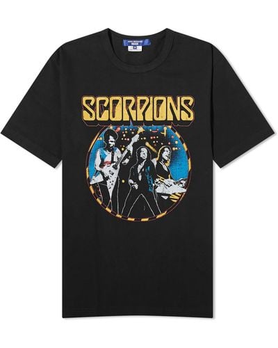 Junya Watanabe Junya Watanabe Scorpions Print T-Shirt - Black