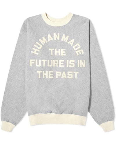 Human Made Contast Sweatshirt - Grey