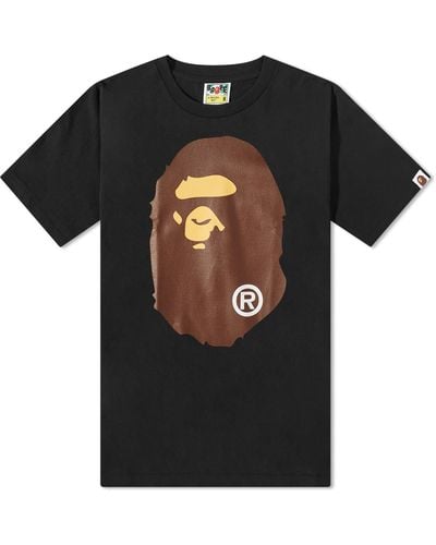A Bathing Ape Classic Big Ape Head T-shirt - Black
