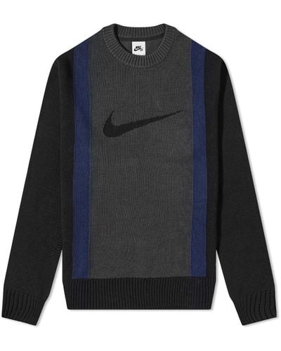 Nike Crew Knit Sweater - Grey