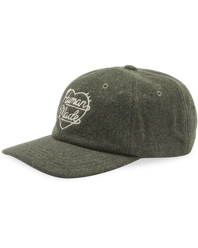 Human Made Wool Heart Cap - Green