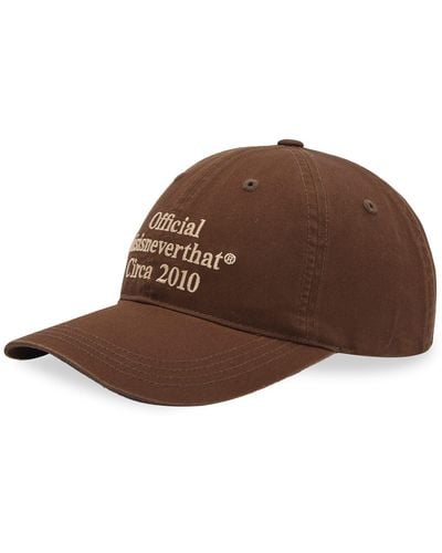 thisisneverthat Times Hat - Brown