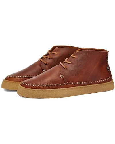 Yogi Footwear Hitch Tumbled Leather Boot - Brown