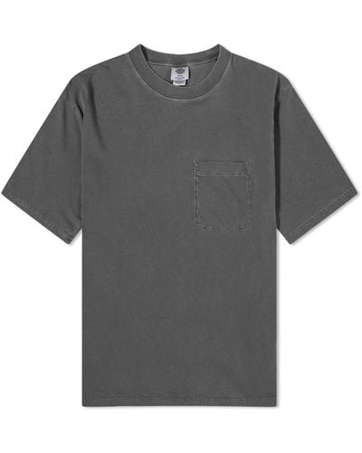 Dickies Garment Dyed Pocket T-Shirt - Grey
