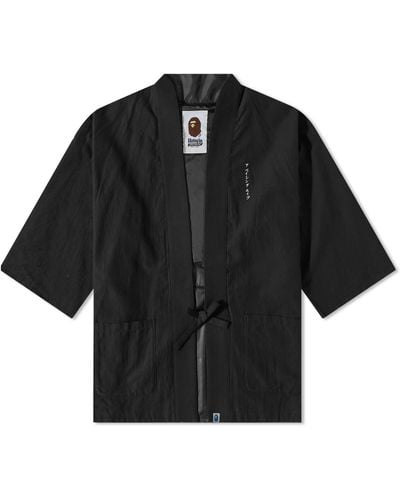 A Bathing Ape Kimono Jacket - Black