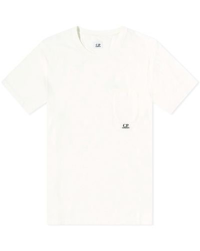 C.P. Company Pocket Logo T-Shirt - White