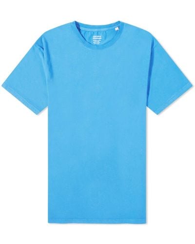 COLORFUL STANDARD Classic Organic T-shirt - Blue