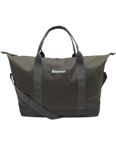 Barbour Highfield Canvas Holdall - Multicolour