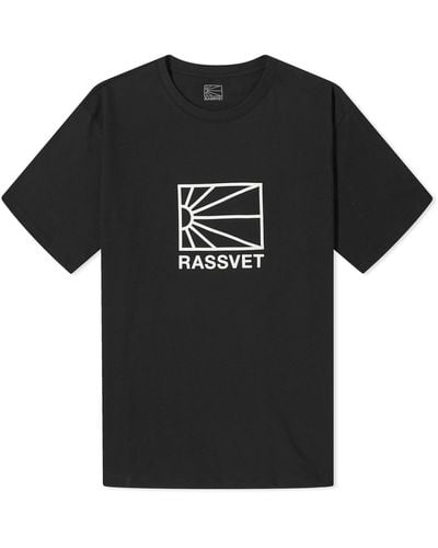 Rassvet (PACCBET) Big Logo T-Shirt - Black