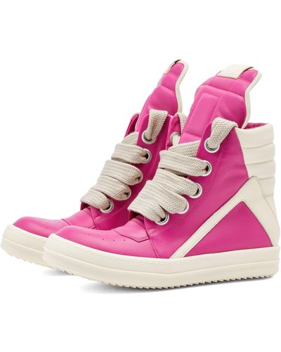 Pink Rick Owens Sneakers for Women | Lyst