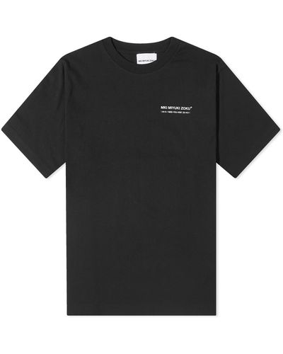 MKI Miyuki-Zoku Phonetic T-Shirt - Black