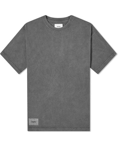 WTAPS 02 Washed Crew Neck T-shirt - Grey