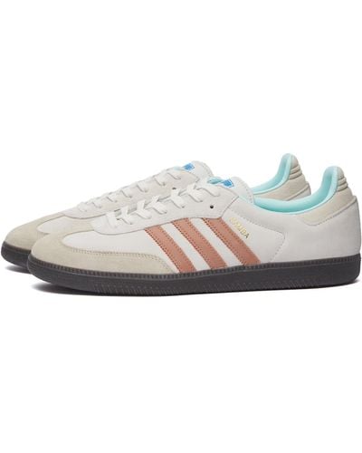adidas Samba Og Logo-print Leather Low-top Sneakers 9. - Multicolor