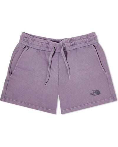 The North Face Heritage Dye Logowear Shorts - Purple