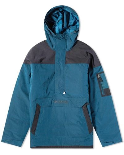 Columbia Challenger Remastered Pullover Jacket - Blue