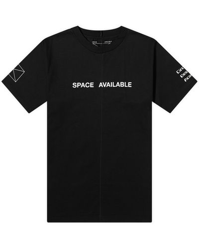 Space Available Sa Logo T-Shirt - Black