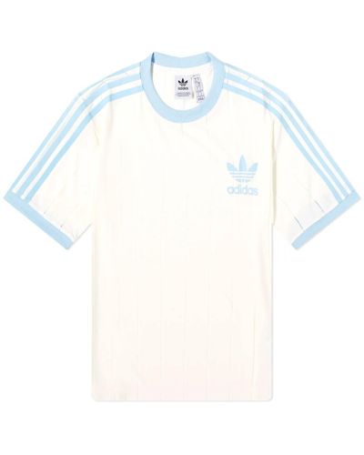 adidas 3 Stripe T-shirt - White