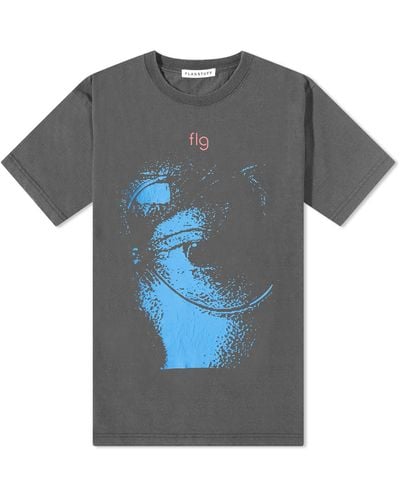 Flagstuff Flg Logo T-Shirt - Grey