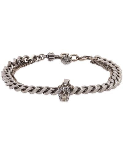 Alexander McQueen Skull Necklace - Metallic