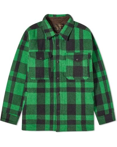 Filson Mackinaw Shirt Jacket - Green