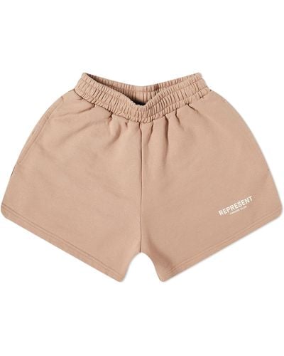 Represent Owners Club Jersey Shorts - Natural