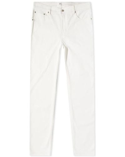 Ami Paris Ami Slim Fit Jeans - White