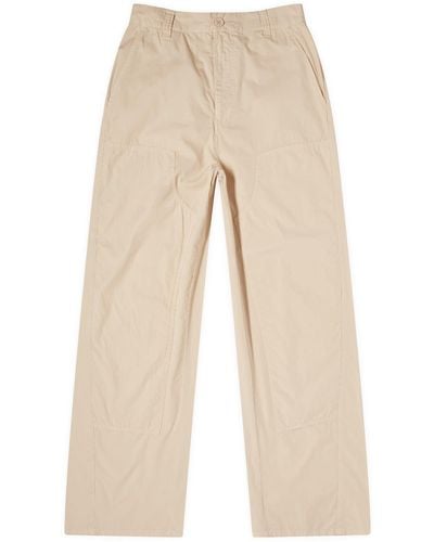 Obey Dalia Pigment Dyed Trouser - Natural