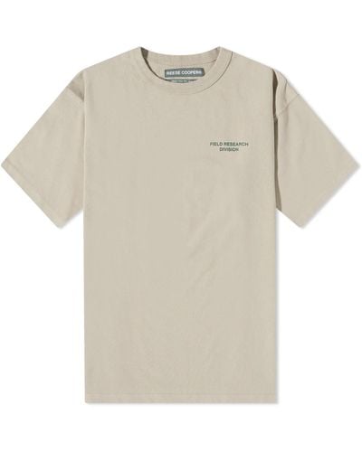 Reese Cooper Field Research Division T-Shirt - Natural