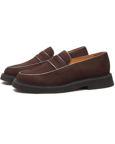 A.P.C. Gael Suede Loafer - Brown
