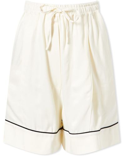 Sleeper Pastelle Oversize Shorts - White