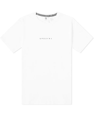 adidas Originals Spzl Graphic T-Shirt Core - White