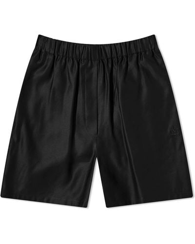 Max Mara Piadena Longline Shorts - Black