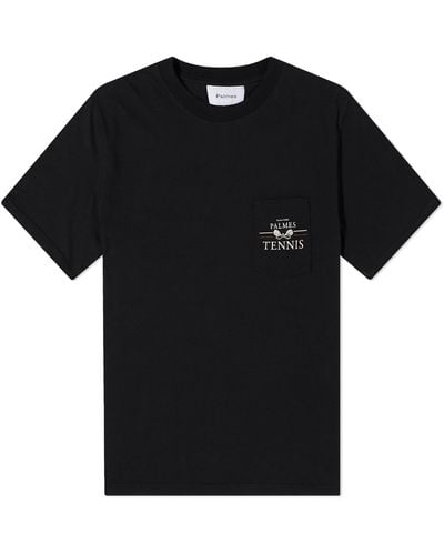 Palmes Vichi Pocket T-Shirt - Black