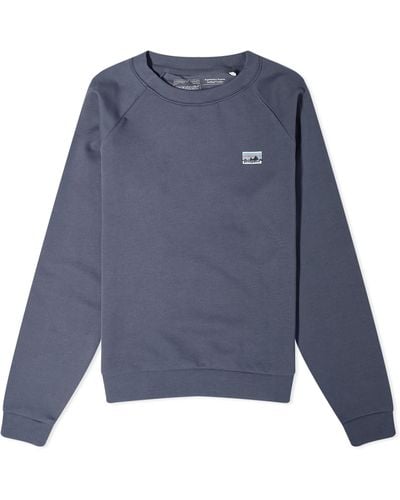 Patagonia Organic Cotton Essential T-Shirt Smolder - Blue