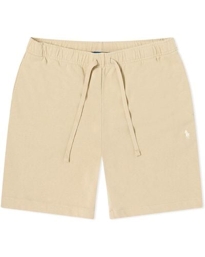 Polo Ralph Lauren Loopback Sweat Shorts - Natural