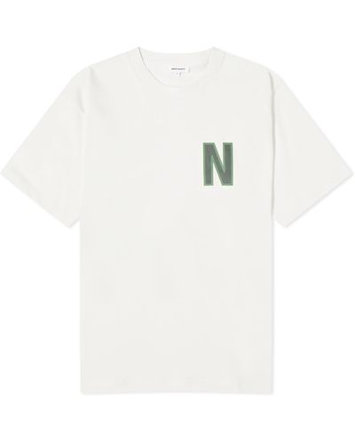 Norse Projects Simon Heavy Jersey N T-Shirt - White