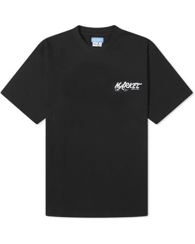 Market Audioman T-Shirt - Black