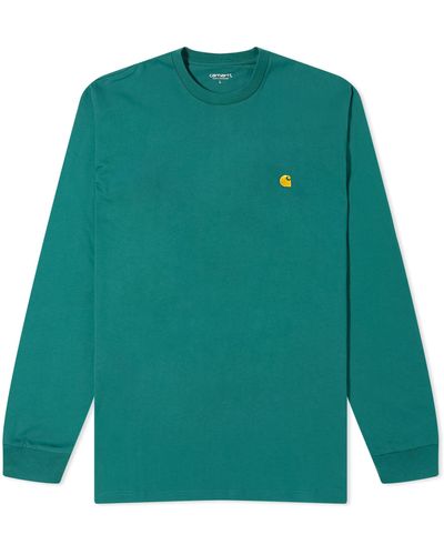 Carhartt Long Sleeve Chase T-shirt - Green