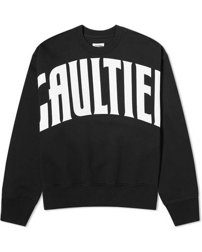 Jean Paul Gaultier Logo Sweatshirt - Black