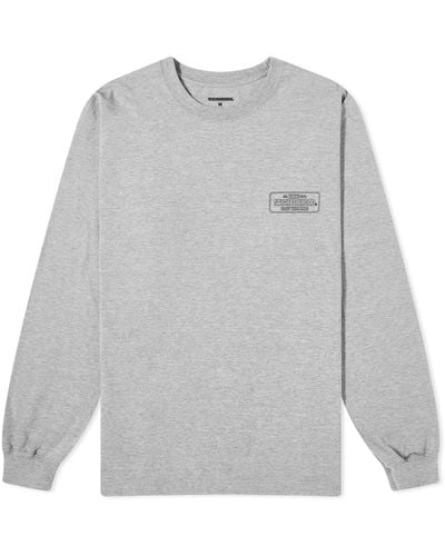 Neighborhood Long Sleeve Ls-1 T-Shirt - Grey