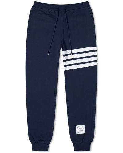 Thom Browne Engineered Stripe Sweat Pant - Blue
