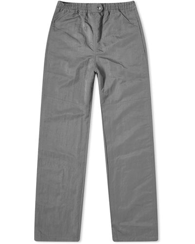 Samsøe & Samsøe Gira Button Pants - Gray