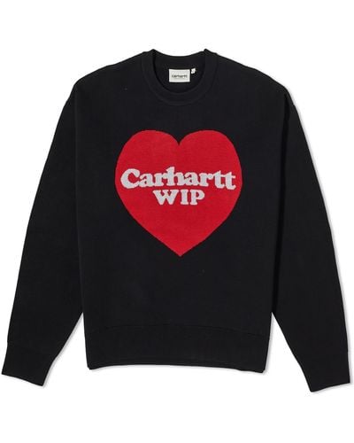 Carhartt Heart Sweatshirt - Red