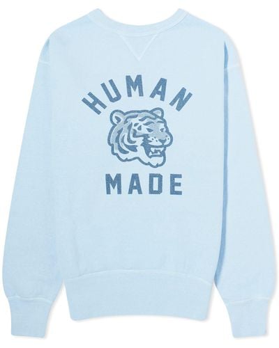 Human Made Tsuriami Tiger Sweatshirt - Blue