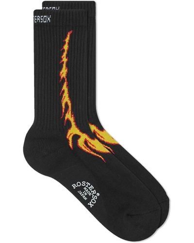 Rostersox Fire Socks - Black