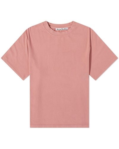 Acne Studios Extorr Vintage T-Shirt - Pink